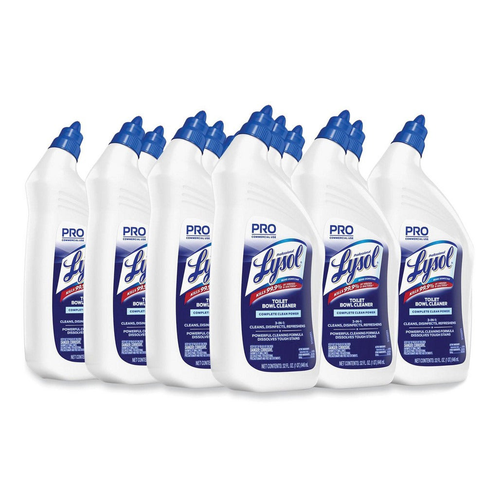 RECKITT Lysol RAC74278CT Toilet Bowl Cleaner Wintergreen 32oz 12pk