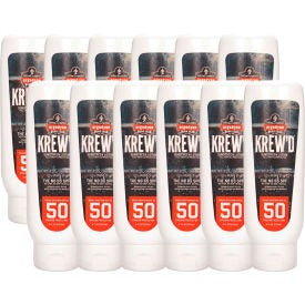 ERGODYNE Ergodyne 16636 Spf 50 Sunscreen Lotion 8oz 12-pack