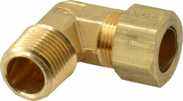 PARKER Parker 169C-10-8 Brass Compression Male Elbow 1/2-14 Nptf