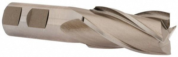 CLEVELAND CONTROLS Cleveland C33180 Square End Mill 1 in 4 Flute Hss HG-4C