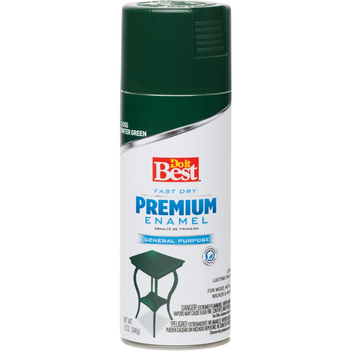 BSC PREFERRED Bsc Preferred 203467D Hunter Green Aerosol Spray Paint 12 Oz