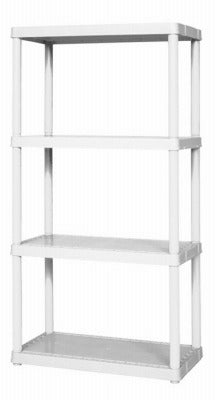 GRACIOUS LIVING Gracious Living Corporation 91064-1C-96 4-shelf Storage Unit