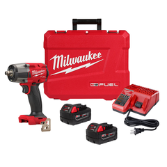 Milwaukee 2962-22R M18 FUEL 1/2 Mid-Torque Impact Wrench w/ Friction Ring Kit