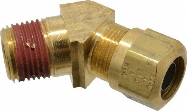 PARKER Parker VS279NTA-10-8 Brass Male 45 Elbow Compression Mnpt