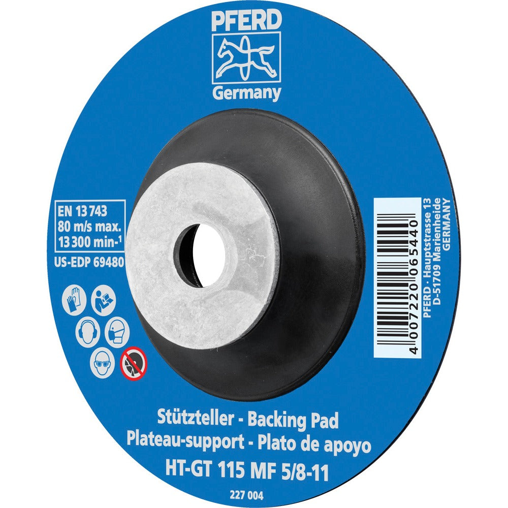 PFERD Pferd 69480 Disc Backing Pad 4.5 in 5/8-11 Thread