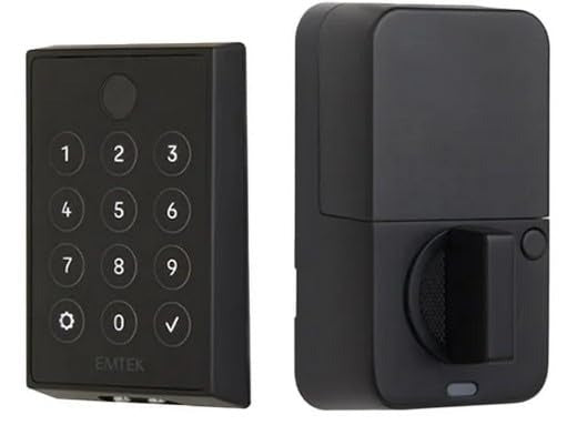 EMTEK Emtek EMP21211US19 Electronic Fingerprint Deadbolt Wifi