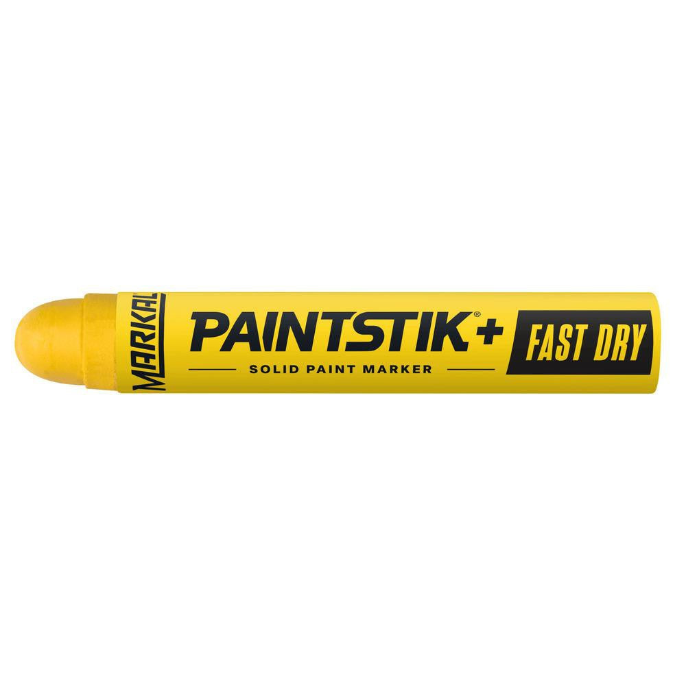 MILWAUKEE Markal 82721 Solid Paint Marker Yellow Round Tip
