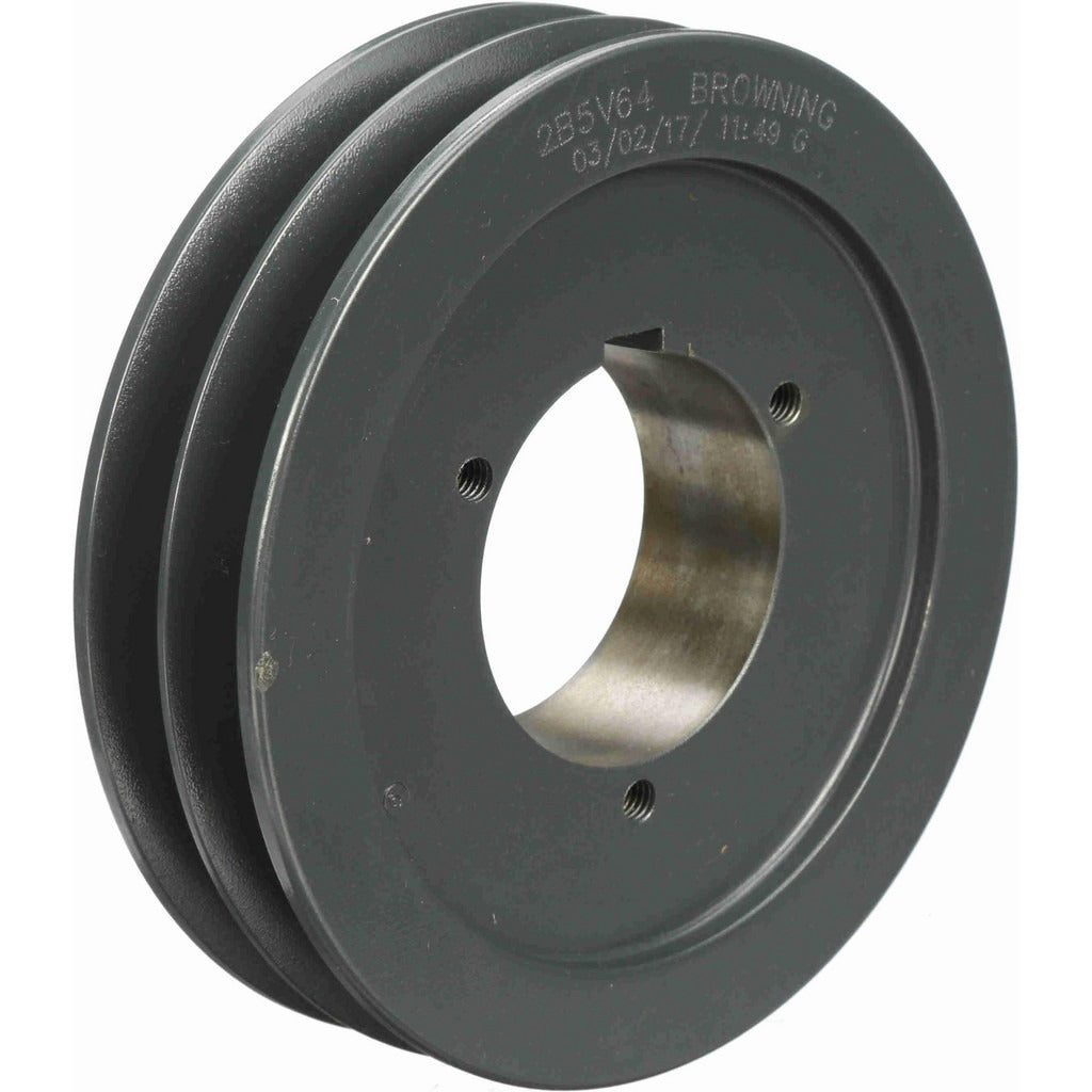 BROWNING Browning 3693975 2-groove Qd V-belt Sheave 6.68 in Od