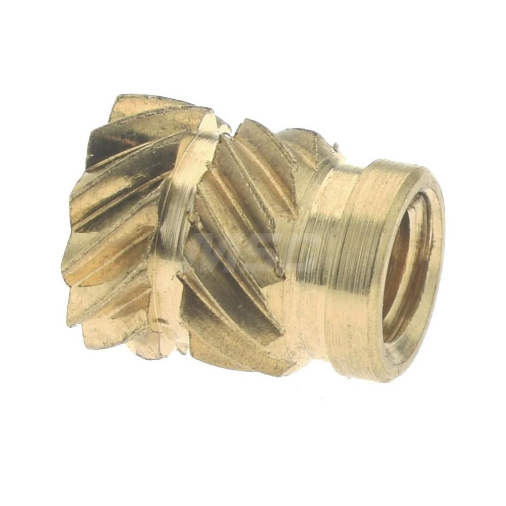E-Z LOK E-z Lok HI-004-WH 4-40 Unc Brass Threaded Insert 100 Pack