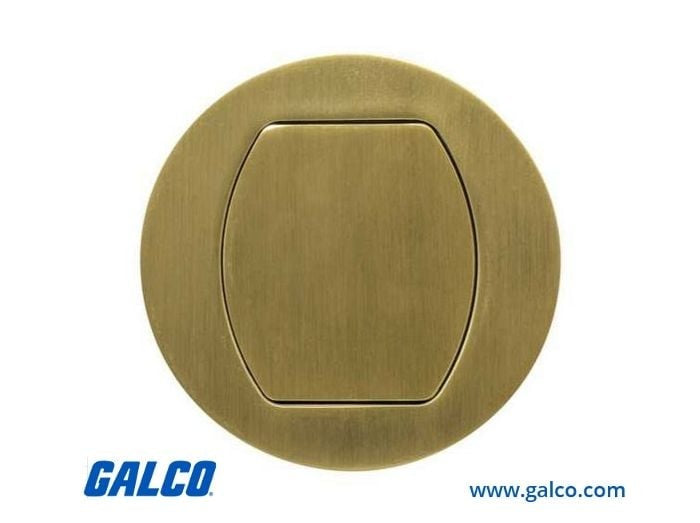 HUBBELL HUBBELL RCT111BR Flush Mount Trim Kit Brass