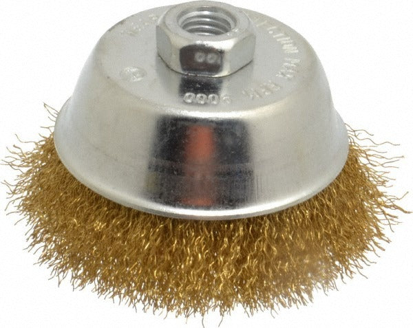 VALUE COLLECTION Value Collection 0110058335 Cup Brush 4 in Brass