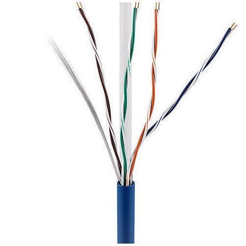 ADI PRO Adi Pro Wire 0E-CMP6BLR Cat6 Plenum Cable Blue 1000 Ft
