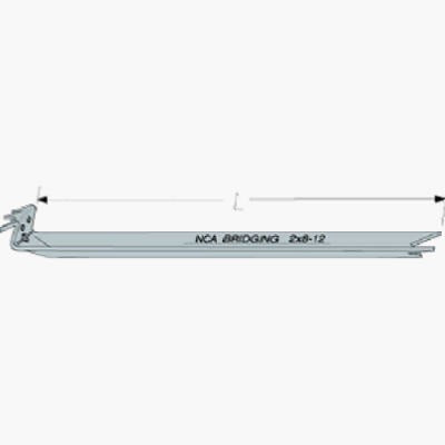 SIMPSON STRONG-TIE Simpson Strong Tie NCA2X10-16 Tension Bridging 2x10