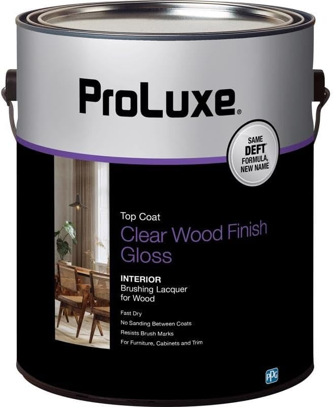 DEFT Deft DFT010/01 Gloss Lacquer 1 Gallon 400 Sq Ft/Gal