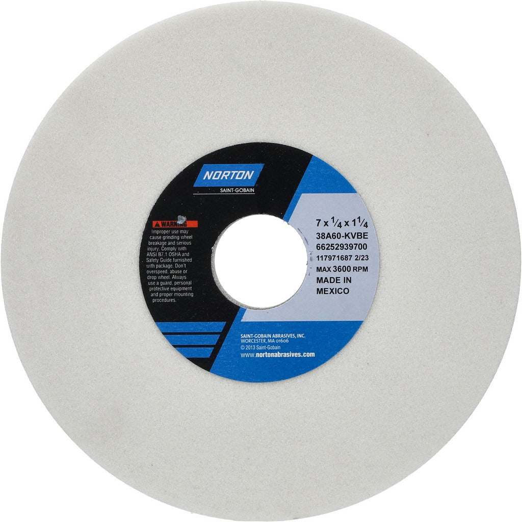 NORTON Norton 66252939700 Surface Grinding Wheel 7in 60 Grit