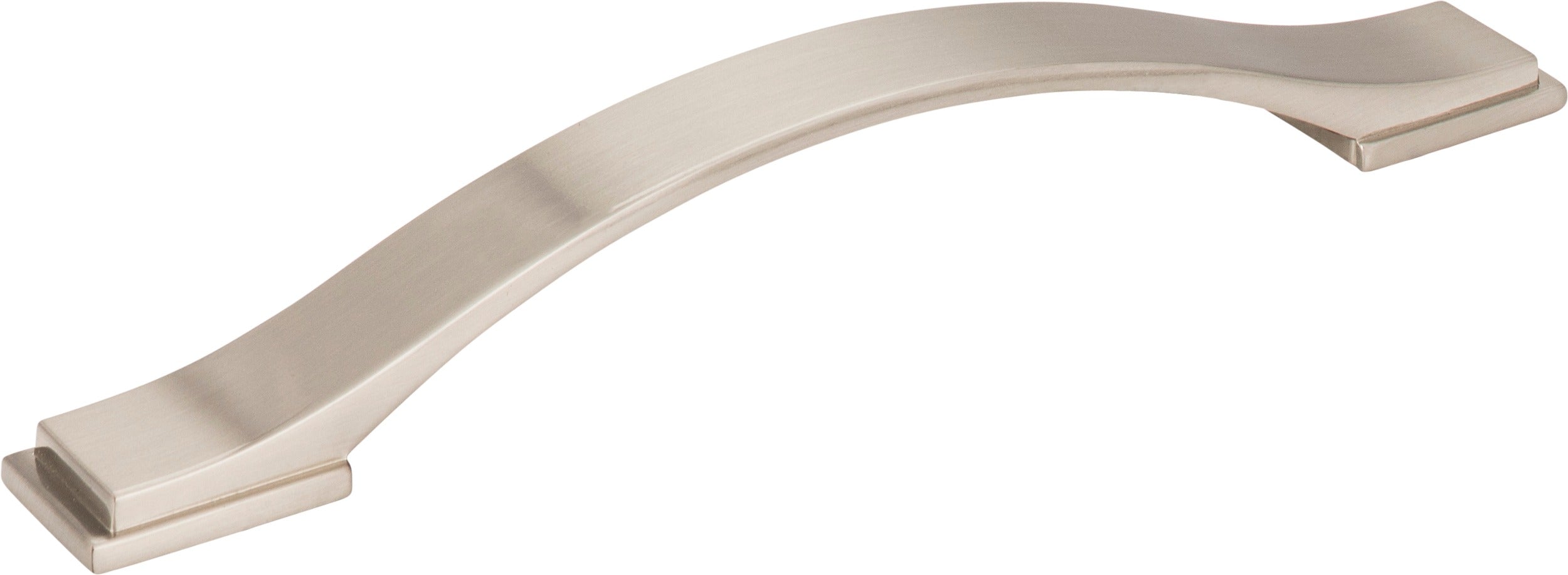 JEFFREY ALEXANDER Jeffrey Alexander 80152-160SN Strap Cabinet Pull Satin Nickel
