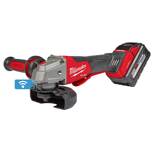 Milwaukee 2882-22 M18 FUEL 4-1/2/5 Braking Grinder W/ ONE-KEY Paddle Switch, No Lock