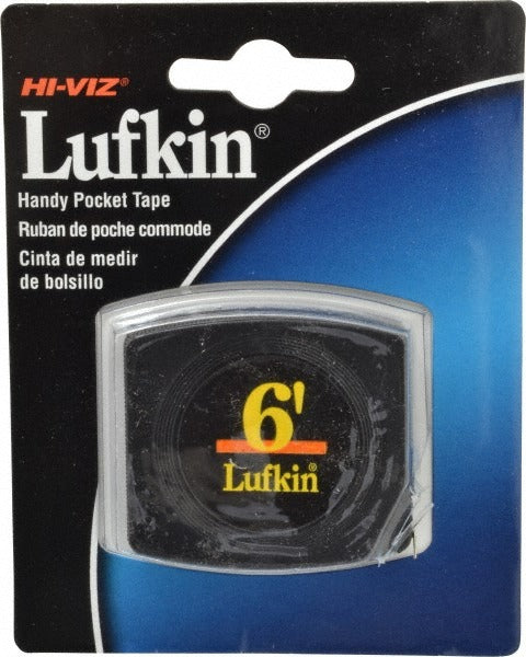LUFKIN Lufkin W616 Tape Measure 6 Foot 1/4 Inch Blade
