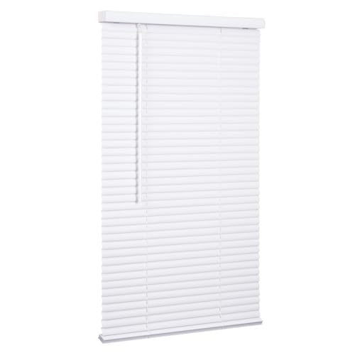 LOTUS & WINDOWARE Lotus & Windoware MLX6272WH Cordless Mini Blind 62 in x 72 in (1 in Slats)