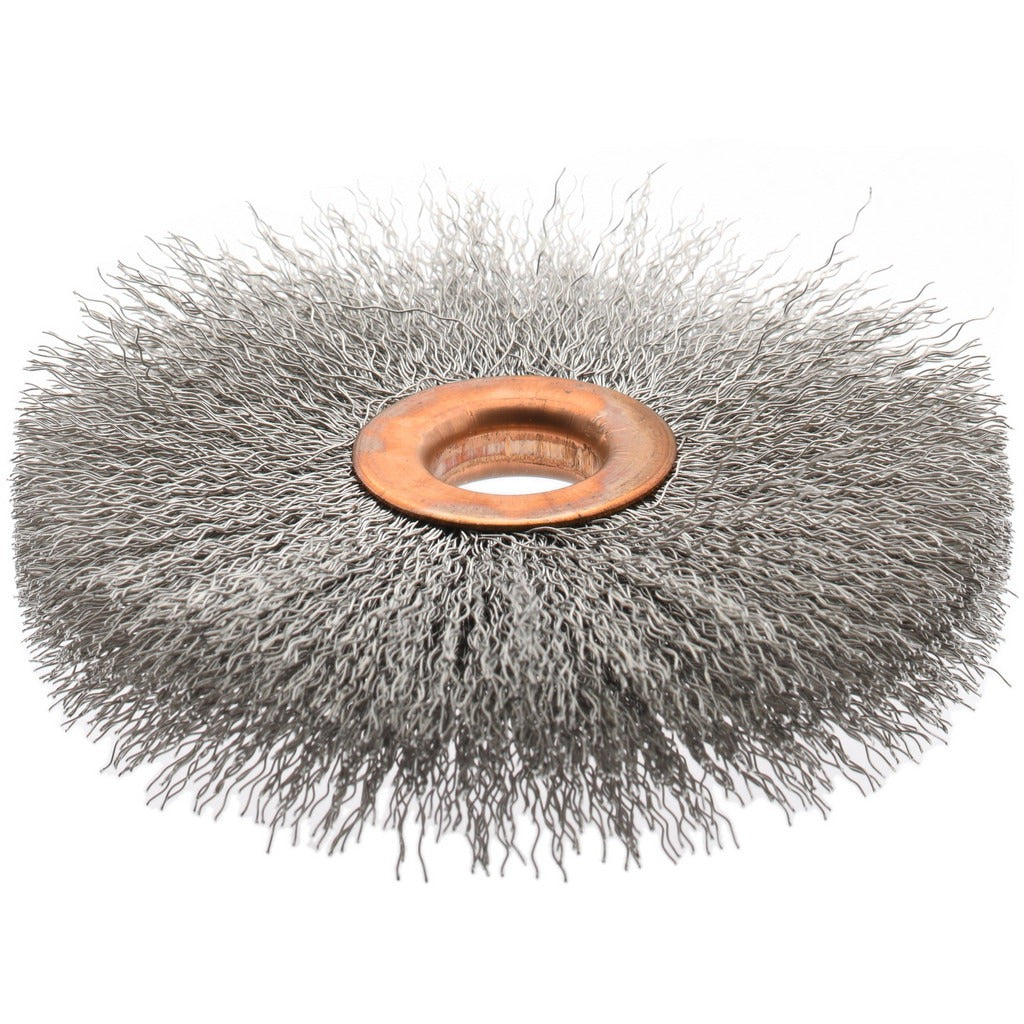 VALUE COLLECTION Value Collection S62034087 Wheel Brush 3 in Crimped Ss