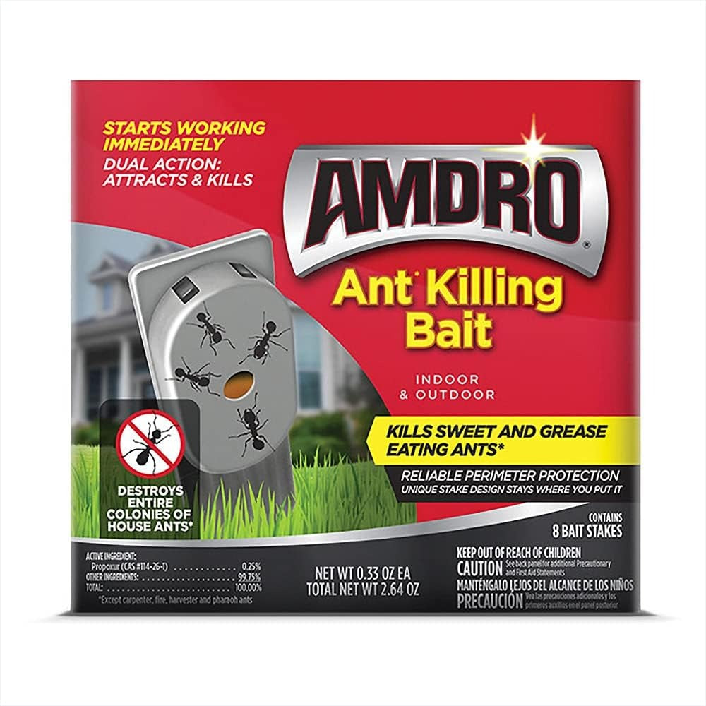 AMDRO Amdro 100531828 1.28 oz Solid Ant Bait Stake (8-Pack)