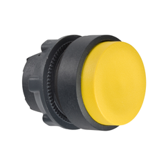 Schneider Electric ZB5AL5 Square D ZB5AL5 22 mm Yellow Round Extended Momentary Non-Illuminated Push Button Operator