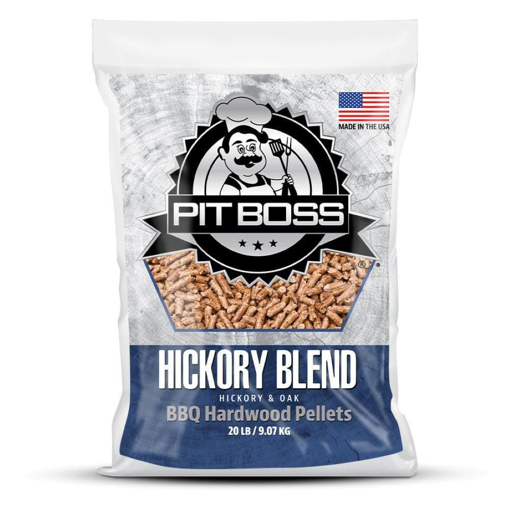PIT BOSS Pit Boss 55236 Hickory Blend Hardwood Pellets 20 lb Bag