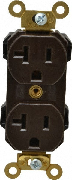 LEVITON Leviton M5362 Duplex Receptacle 20A Nema 5-20R Industrial