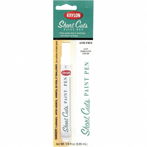 KRYLON Krylon KSCP913 Paint Pen Marker Glass White