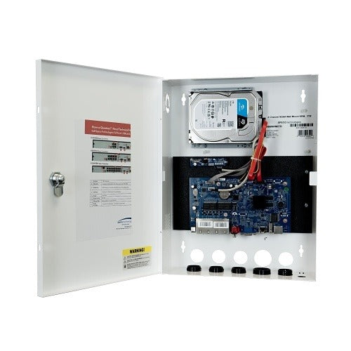 SPECO Speco N4WNRMM4TB 4 Channel Ndaa Wall Mount Nvr