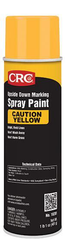 CRC Industries 18201 Upside Down Marking Paint - Caution Yellow, 17 Wt Oz