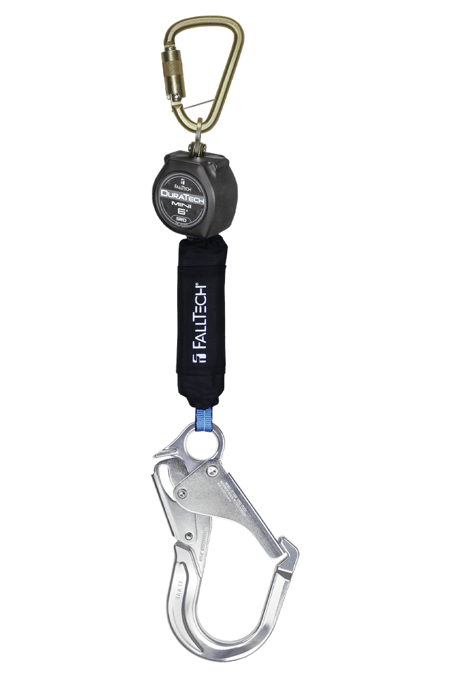 FALLTECH Falltech 72706SB5 DuraTech Mini Class 1 Personal SRL-P 6 ft Single-Leg