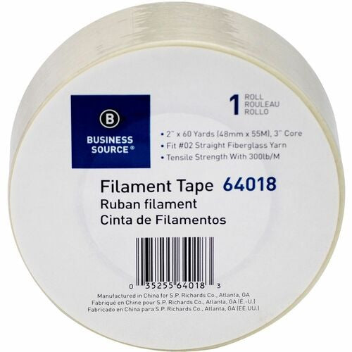 BUSINESS SOURCE Business Source BSN64018 Filament Tape 2in X 60yd 300lb