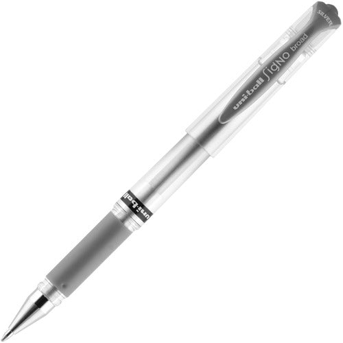 UNI-BALL Uni-ball Corporation UBC60758 Silver Gel Pen 1.0mm Dozen 12