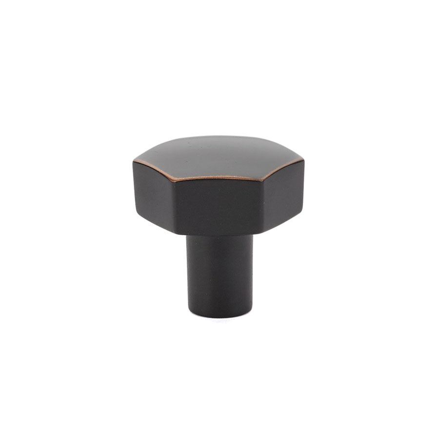 EMTEK Emtek 86457US10B Mod Hex Cabinet Knob Oil Rubbed Bronze