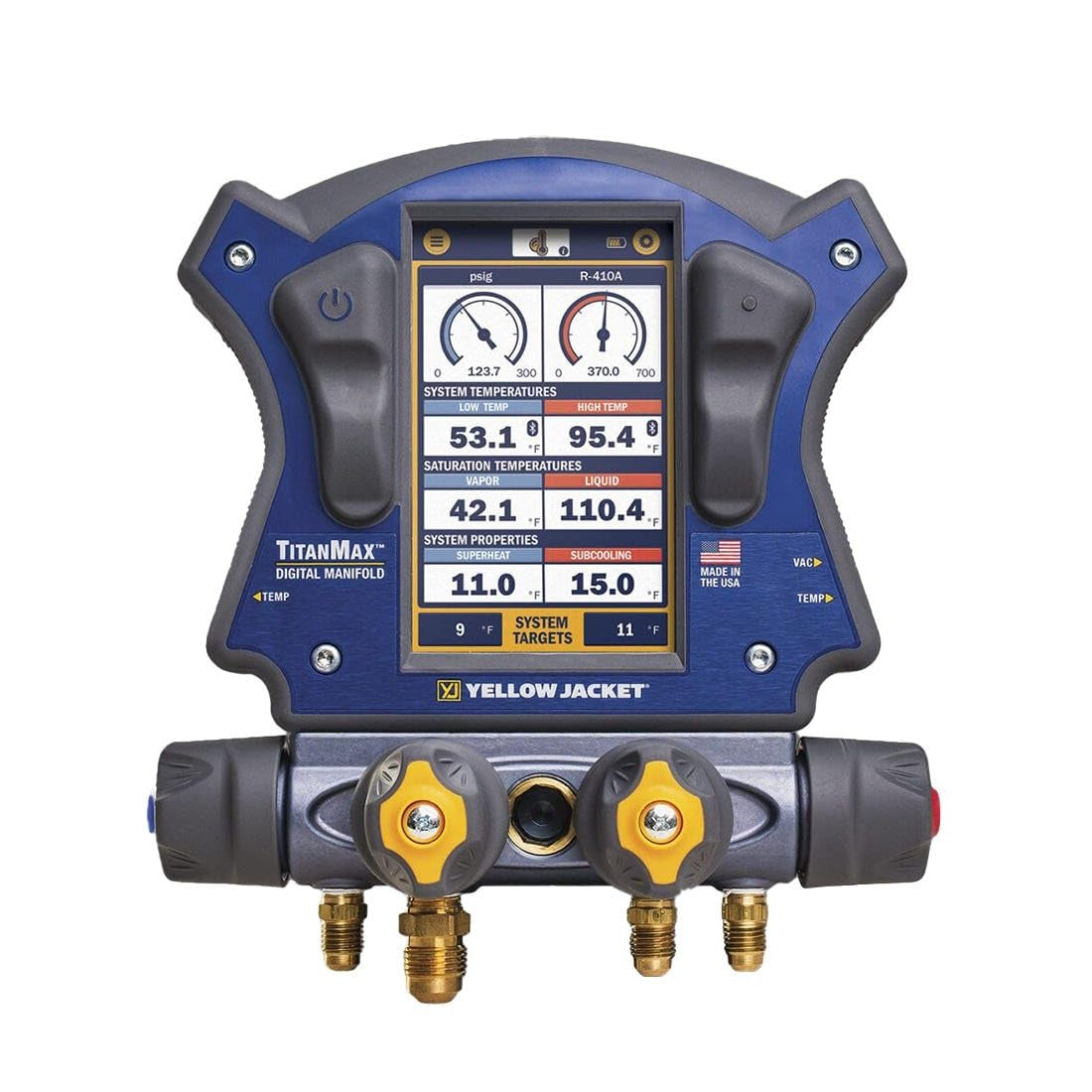 YELLOW JACKET Yellow Jacket 40881 Titanmax Digital Manifold Kit