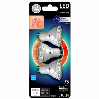 GE G E Lighting 93120813 Led MR16 Flood Bulb 5.3W GU10