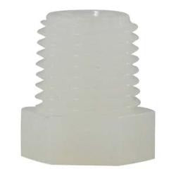 MIDLAND INDUSTRIES Midland Industries 28604W Hex Head Plug 1/2 in Mpt Nylon