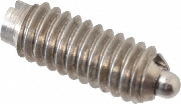 VLIER Vlier SSM50A Threaded Spring Plunger 8-32 Stainless Steel
