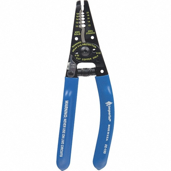 IMPERIAL Imperial IE-155 Wire Stripper Cutter 10-20 Awg Solid 22 Awg