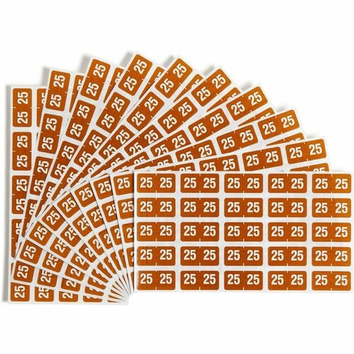 SMEAD Smead SMD67925 Year Label Ets 2025 Brown End-tab Pack 250