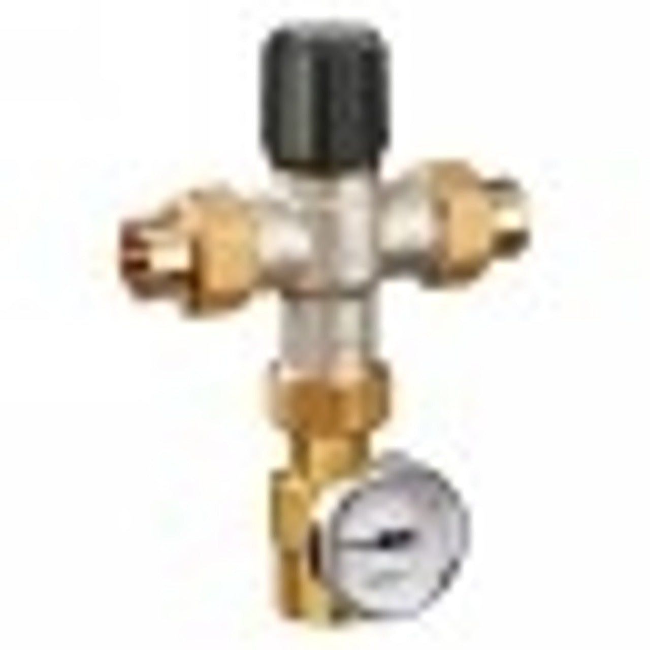 HONEYWELL Honeywell AM102C-USTG-1LF/U 1 in union sweat with temp gauge mixing valve (1 in)
