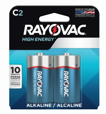 RAYOVAC Rayovac 814-2 GENK.01 C Alkaline Batteries 2 Pack