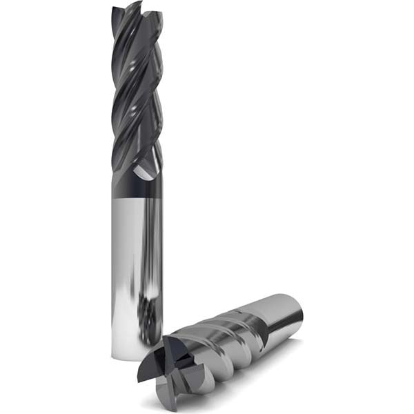 GWS Gws 120156 Square End Mill 5/8 in 4 Flute Solid Carbide