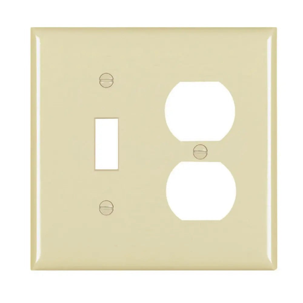 LEGRAND Pass & Seymour TP18I Wallplate Combination 2 4.7 in Replacement MPN