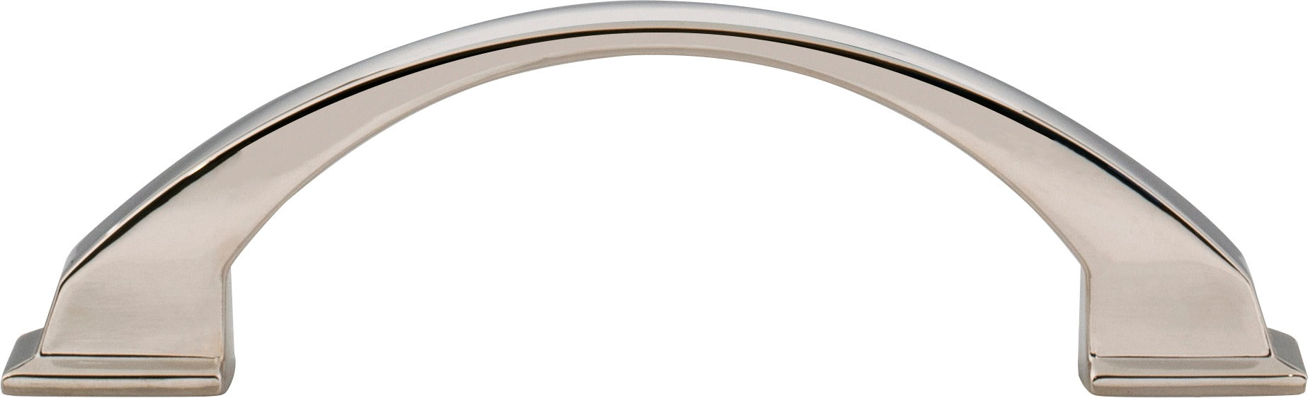 JEFFREY ALEXANDER Jeffrey Alexander 944-96NI Arched Cabinet Pull Polished Nickel