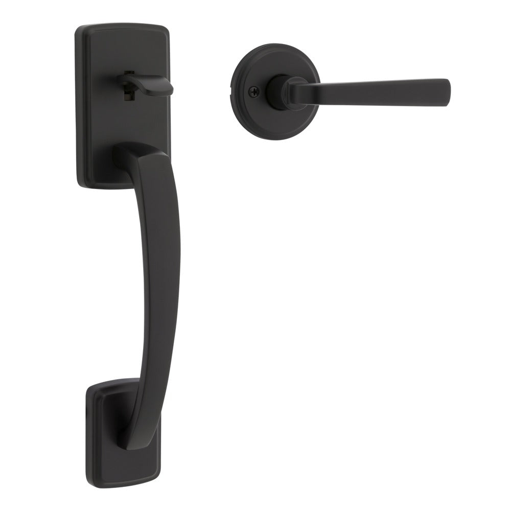 KWIKSET Kwikset 815BFHXTDL-514 Passage Handleset Matte Black