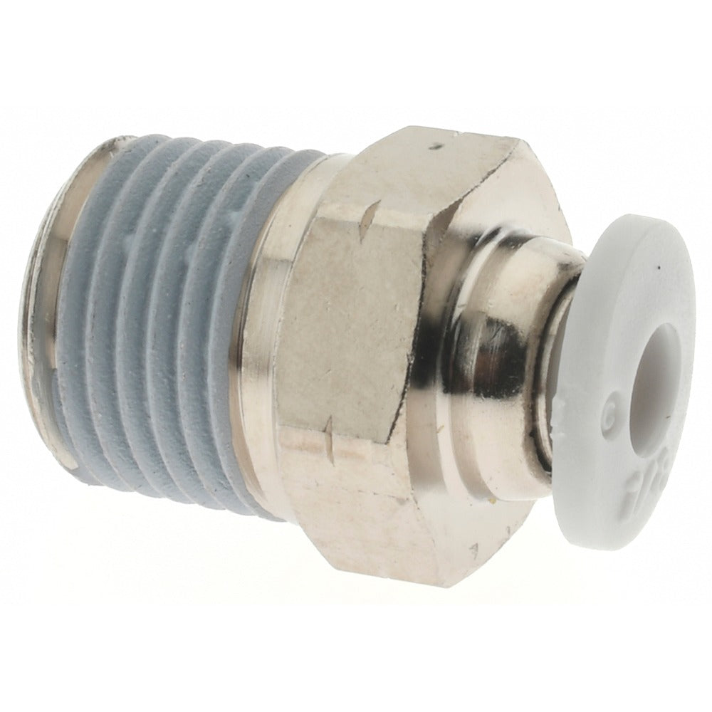 NORGREN Norgren M24250118 Push-to-connect Straight Adapter 1/8 in