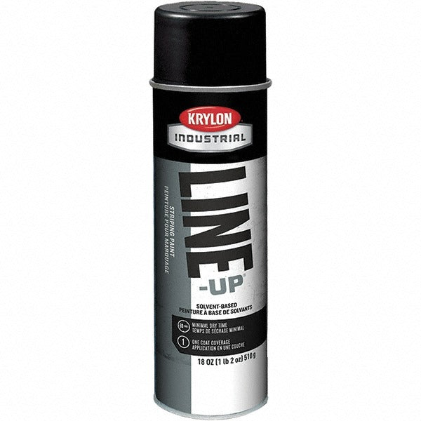 KRYLON Krylon K00830408 Black Striping Paint 18 Oz Solvent Based