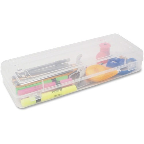 ADVANTUS Advantus Corp. AVT67033 Clear Polypropylene Pencil Box